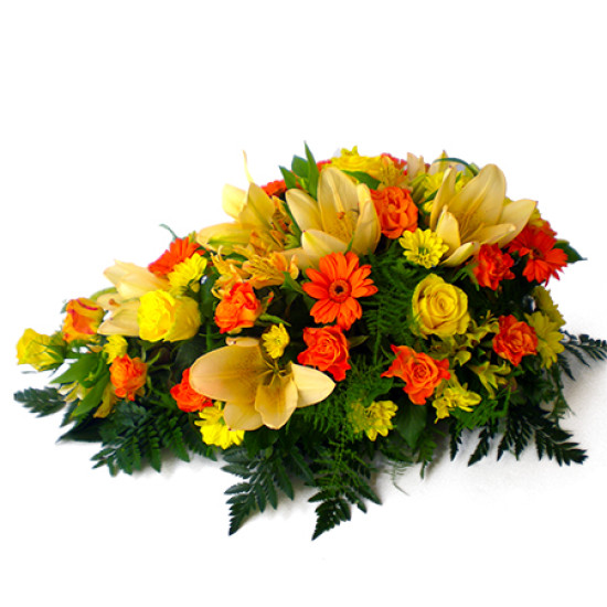 Pleasant memories funeral spray