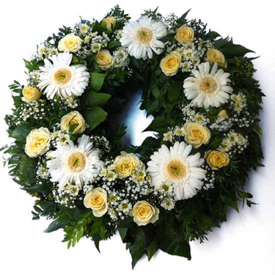 Eternal memories open wreath